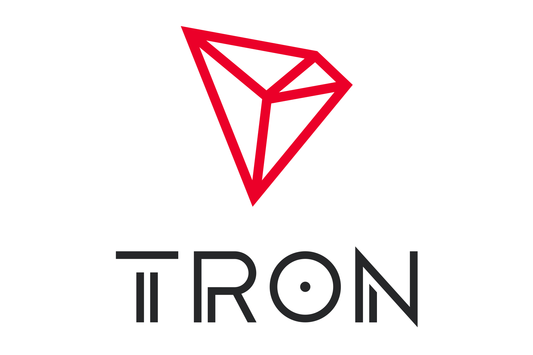 The logo of Tron (TRX)