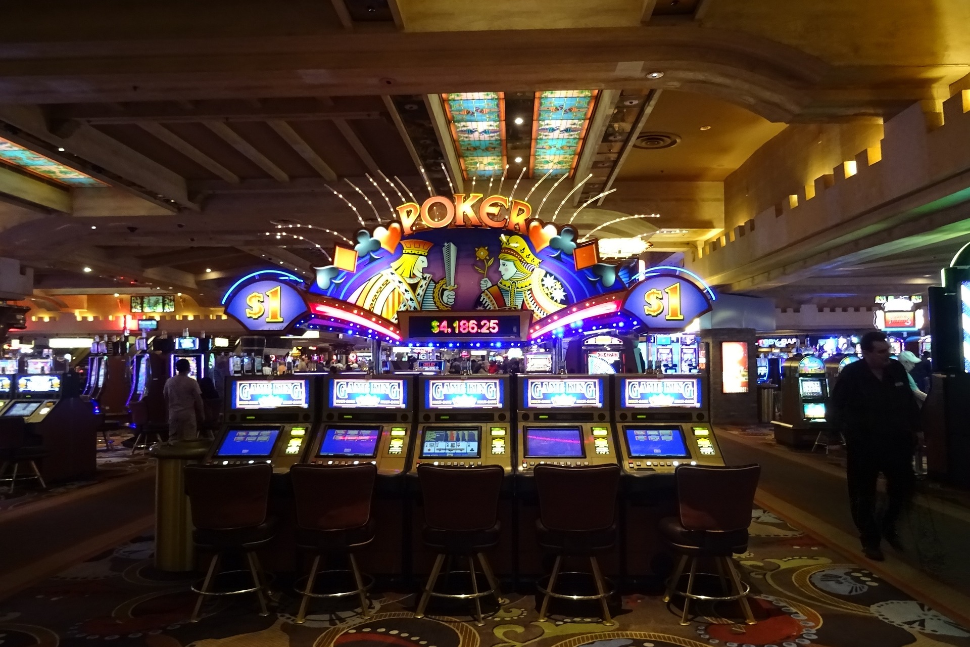 Slot machine in Las Vegas
